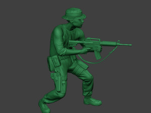 modern jungle soldier shoot stand4 mjs1 Modello di stampa 3D