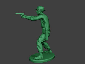 modern jungle soldier shoot stand6 mjs1 3D-Druckmodell