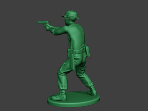modern jungle soldier shoot stand6 mjs1 3D-Druckmodell