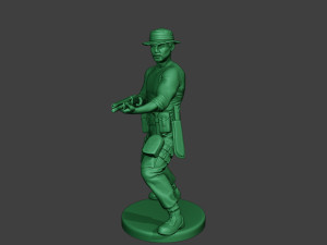 modern jungle soldier shoot stand7 mjs1 3D 프린트 모델