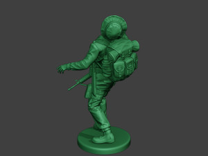 modern jungle soldier shooted mjs1 3D Принт Модель