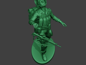 modern jungle soldier shooted mjs1 3D Принт Модель