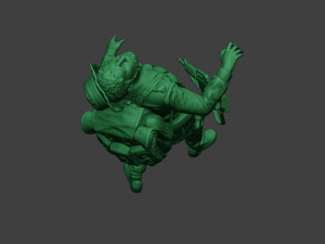 modern jungle soldier shooted mjs1 3D Принт Модель