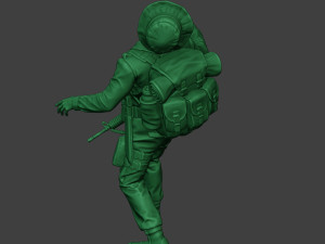modern jungle soldier shooted mjs1 3D Принт Модель