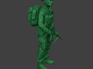 modern jungle soldier stand mjs1 3D 프린트 모델