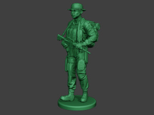 modern jungle soldier walk mjs1 3D 프린트 모델