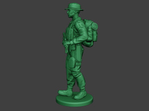 modern jungle soldier walk mjs1 3D 프린트 모델