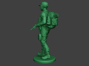 modern jungle soldier walk mjs1 3D 프린트 모델
