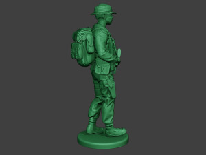 modern jungle soldier walk mjs1 3D 프린트 모델