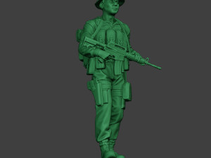 modern jungle soldier walk mjs1 3D 프린트 모델