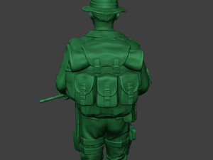 modern jungle soldier walk mjs1 3D 프린트 모델