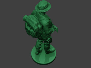 modern jungle soldier walk mjs1 3D 프린트 모델