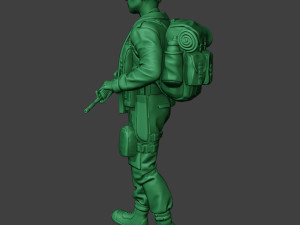 modern jungle soldier walk mjs1 3D 프린트 모델