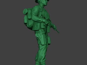 modern jungle soldier walk mjs1 3D 프린트 모델