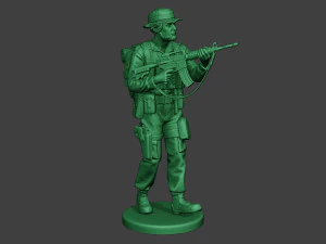 modern jungle soldier walk5 mjs1 3D Print Model