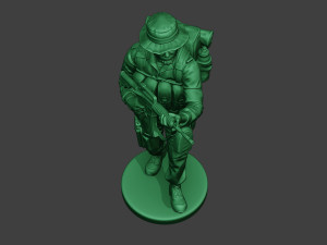modern jungle soldier walk5 mjs1 3D 프린트 모델