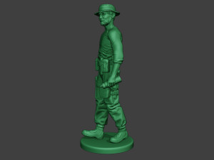 modern jungle soldier walk6 mjs1 Model Cetak 3D