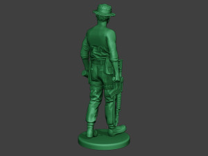 modern jungle soldier walk6 mjs1 Model Cetak 3D