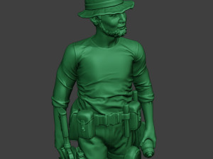 modern jungle soldier walk6 mjs1 Model Cetak 3D