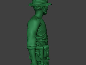 modern jungle soldier walk6 mjs1 Model Cetak 3D