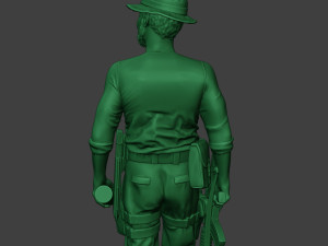 modern jungle soldier walk6 mjs1 Model Cetak 3D
