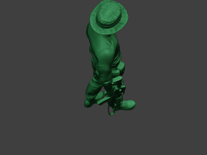 modern jungle soldier walk6 mjs1 Model Cetak 3D