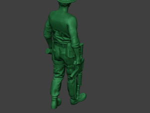 modern jungle soldier walk6 mjs1 Model Cetak 3D