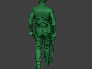 modern jungle soldier walk6 mjs1 Model Cetak 3D