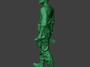 modern jungle soldier walk6 mjs1 Model Cetak 3D