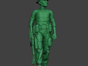 modern jungle soldier walk6 mjs1 Model Cetak 3D