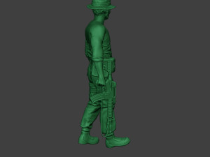 modern jungle soldier walk6 mjs1 Model Cetak 3D
