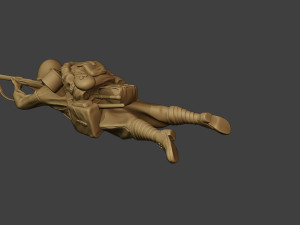 russian soldier ww2 shoot lying r1 Modelo de Impressão 3D