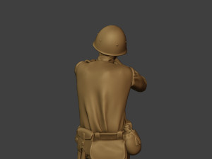russian soldier ww2 shoot stand2 r1 Modelo de Impressão 3D