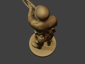 russian soldier ww2 stand2 r1 3D Print Model