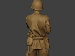 russian soldier ww2 stand2 r1 3D-printmodel