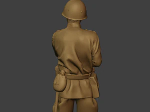 russian soldier ww2 stand2 r1 3D Print Model