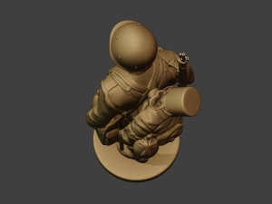 russian soldier ww2 walk r1 3D Print Model