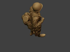 russian soldier ww2 walk r1 3D Print Model