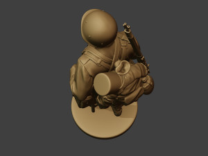 russian soldier ww2 walk2 r1 Modelo de Impressão 3D