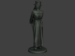 hans plague doctor pds001 3D Print Model