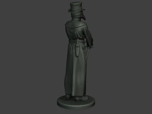 hans plague doctor pds001 3D Print Model