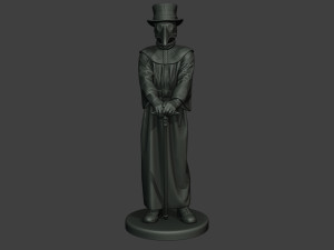hans plague doctor pds001 3D प्रिंट मॉडल