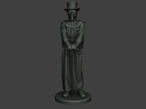hans plague doctor pds001 3D Print Model