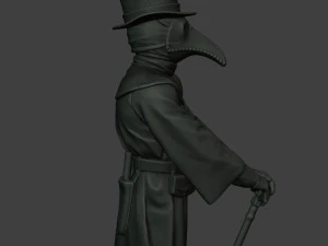 hans plague doctor pds001 3D Print Model