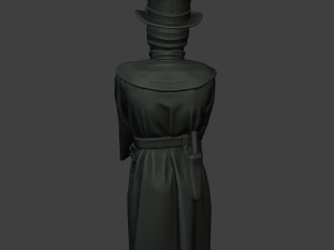 hans plague doctor pds001 3D प्रिंट मॉडल