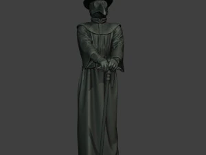 hans plague doctor pds001 3D Print Model