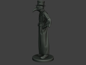 hans plague doctor pds002 Modello di stampa 3D