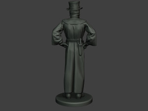 hans plague doctor pds002 Modello di stampa 3D