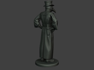 hans plague doctor pds002 Modello di stampa 3D