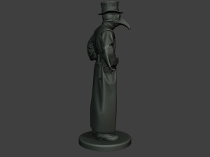hans plague doctor pds002 Modello di stampa 3D